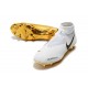 Scarpe da Calcio Nuovo Nike Phantom Vision Elite DF FG - Bianca Oro