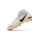 Scarpe da Calcio Nuovo Nike Phantom Vision Elite DF FG - Bianca Oro