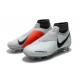 Scarpe da Calcio Nuovo Nike Phantom Vision Elite DF FG - Grigio Rosso