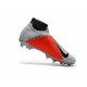 Scarpe da Calcio Nuovo Nike Phantom Vision Elite DF FG - Grigio Rosso