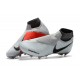 Scarpe da Calcio Nuovo Nike Phantom Vision Elite DF FG - Grigio Rosso