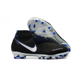 Scarpe da Calcio Nuovo Nike Phantom Vision Elite DF FG - Negro Blu