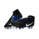 Scarpe da Calcio Nuovo Nike Phantom Vision Elite DF FG - Negro Blu