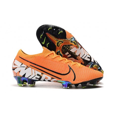 Scarpe da Calcio Nike Mercurial Vapor 13 Elite FG Arancio Bianco