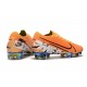 Scarpe da Calcio Nike Mercurial Vapor 13 Elite FG Arancio Bianco