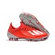 adidas X 19.1 FG Scarpe da Calcio Rosso Argento