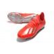 adidas X 19.1 FG Scarpe da Calcio Rosso Argento