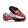 Scarpe Neymar Nike Mercurial Vapor 13 Elite FG Cromo Nero Rosso Orbita Platino