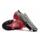 Scarpe Neymar Nike Mercurial Vapor 13 Elite FG Cromo Nero Rosso Orbita Platino