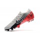 Scarpe Neymar Nike Mercurial Vapor 13 Elite FG Cromo Nero Rosso Orbita Platino