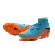 Scarpe da Calcio 2015 Nike Hypervenom Phantom II FG Blu Arancio Nero