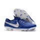 Scarpa Nuovo Nike Tiempo Legend 8 Elite FG Blu Bianco