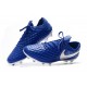 Scarpa Nuovo Nike Tiempo Legend 8 Elite FG Blu Bianco