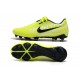 Nike Phantom VNM Elite Terreni Compatti Volt Bianco Ossidiana