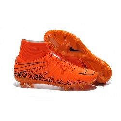 Scarpe Uomo Nike Hypervenom Phantom 2 FG Arancio Nero