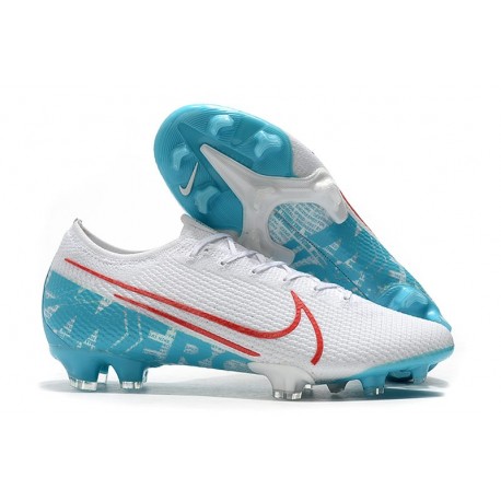 Scarpe da Calcio Nike Mercurial Vapor 13 Elite FG Bianco Blu