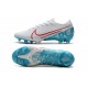 Scarpe da Calcio Nike Mercurial Vapor 13 Elite FG Bianco Blu