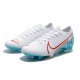 Scarpe da Calcio Nike Mercurial Vapor 13 Elite FG Bianco Blu