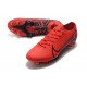 Scarpe da Calcio Nike Mercurial Vapor 13 Elite FG Rosso Nero