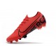 Scarpe da Calcio Nike Mercurial Vapor 13 Elite FG Rosso Nero