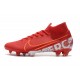 Scarpe Nike Mercurial Superfly VII Elite FG - Rosso Bianco