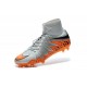 Scarpe da Calcio 2015 Nike Hypervenom Phantom II FG Grigio Arancio Nero