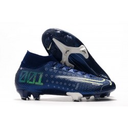 Scarpe Nike Dream Speed Mercurial Superfly VII Elite FG - Blu Bianco