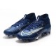 Scarpe Nike Dream Speed Mercurial Superfly VII Elite FG - Blu Bianco