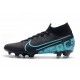 Scarpe Nike Mercurial Superfly VII Elite FG - Nero Blu