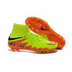 Scarpe da Calcio 2015 Nike Hypervenom Phantom II FG ACC Giallo Arancio Nero