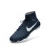 Nike 2015 Scarpini da Calcio Terreni Duri Magista Obra FG ACC Blu Scuro Bianco