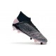 Scarpe da Calcio adidas Predator 19+ FG - Nero Argento Grigio