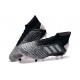 Scarpe da Calcio adidas Predator 19+ FG - Nero Argento Grigio