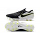 Scarpa Nuovo Nike Tiempo Legend 8 Elite FG Nero Bianco Volt