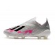 Scarpe da Calcio Adidas X 19+ FG Argento Nero Rosa