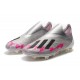 Scarpe da Calcio Adidas X 19+ FG Argento Nero Rosa