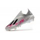 Scarpe da Calcio Adidas X 19+ FG Argento Nero Rosa