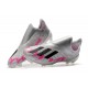 Scarpe da Calcio Adidas X 19+ FG Argento Nero Rosa