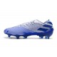 Scarpe adidas Nemeziz 19.1 FG - Blu Bianco