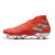 adidas Nemeziz 19+ FG Scarpe da Calcio Rosso Argento