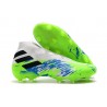 adidas Nemeziz 19+ FG Scarpe da Calcio Bianco Verde Nero