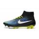 Nike 2015 Scarpini da Calcio Terreni Duri Magista Obra FG ACC Nero Blu Bianco