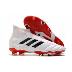 adidas Predator Mania 19+FG ADV Bianco Nero Rosso