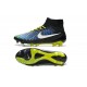 Nike 2015 Scarpini da Calcio Terreni Duri Magista Obra FG ACC Nero Blu Bianco