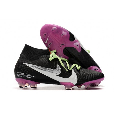 Nike Scarpa Mercurial Superfly 7 Elite SE FG - Nero Viola Bianco