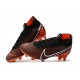 Nike Scarpa Mercurial Superfly 7 Elite SE FG -Nero Bianco Cremisi Hyper