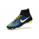 Nike 2015 Scarpini da Calcio Terreni Duri Magista Obra FG ACC Nero Blu Bianco