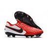 Scarpa Nuovo Nike Tiempo Legend 8 Elite FG Rosso Bianco Nero