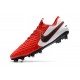 Scarpa Nuovo Nike Tiempo Legend 8 Elite FG Rosso Bianco Nero