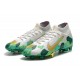 Mbappe Nike Scarpa Mercurial Superfly 7 Elite SE FG -Grigio Oro Verde